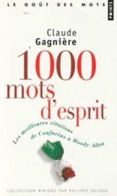 1000 mots d'esprit - couverture livre occasion