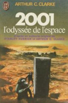 couverture de '2001 l'odyssée de l'espace' - couverture livre occasion