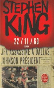 22/11/63 - couverture livre occasion