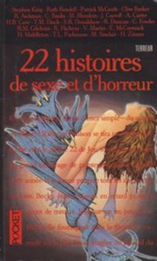 22 histoires de sexe et d'horreur - couverture livre occasion