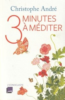 3 minutes à méditer - couverture livre occasion