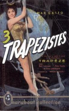 couverture de '3 trapézistes' - couverture livre occasion