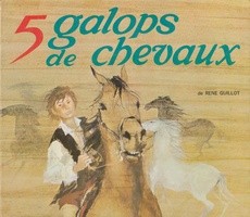 5 galops de chevaux - couverture livre occasion