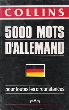 5000 mots d'allemand - couverture livre occasion