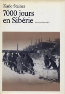 7000 jours en Sibérie - couverture livre occasion
