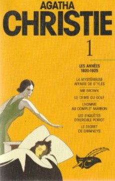 Agatha Christie 1 - couverture livre occasion