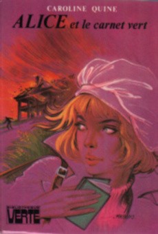 couverture de 'Alice et le carnet vert' - couverture livre occasion