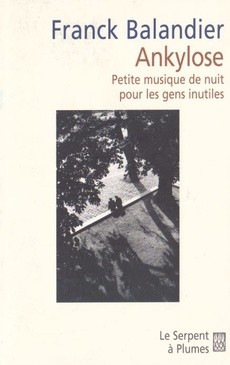 Ankylose - couverture livre occasion