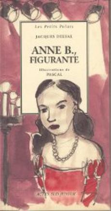 Anne B., figurante - couverture livre occasion