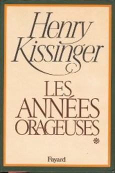 Les années orageuses - couverture livre occasion