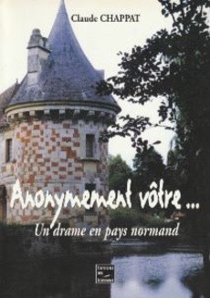 Anonymement vôtre - couverture livre occasion