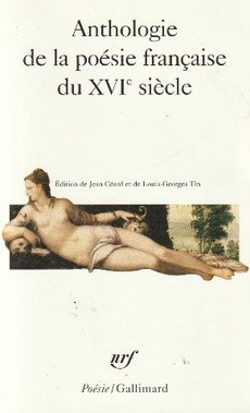 Anthologie de la poésie française du XVIe siècle - couverture livre occasion