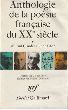 Anthologie de la poésie française du XXe siècle - couverture livre occasion