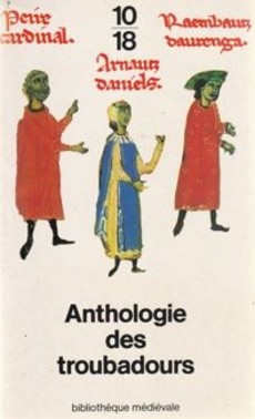 Anthologie des troubadours - couverture livre occasion