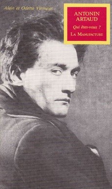 Antonin Artaud - couverture livre occasion