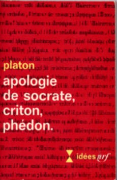 Apologie de Socrate, Criton, Phédron - couverture livre occasion