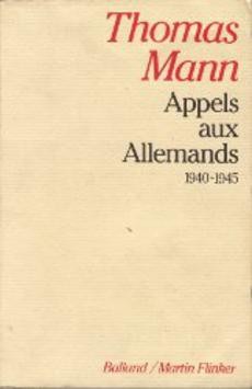 Appels aux Allemands - couverture livre occasion