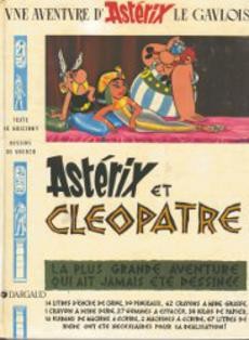 Astérix et Cléopâtre - couverture livre occasion