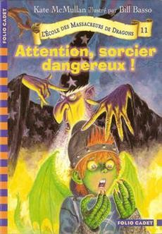Attention, sorcier dangereux ! - couverture livre occasion