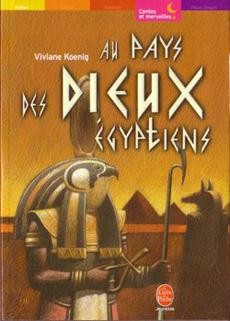 Au pays des Dieux Egyptiens - couverture livre occasion