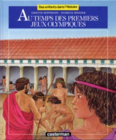 Au temps des premiers jeux olympiques - couverture livre occasion