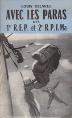 Avec les paras des 1er R.E.P. ET 2e R.P.I. Ma - couverture livre occasion