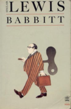 Babbitt - couverture livre occasion