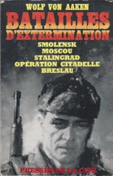 Batailles d'extermination - couverture livre occasion