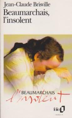 couverture de 'Beaumarchais, l'insolent' - couverture livre occasion