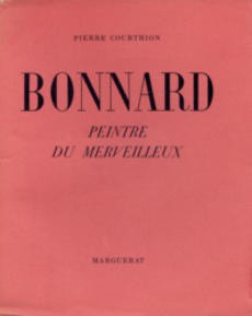 Bonnard peintre du merveilleux - couverture livre occasion
