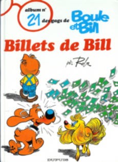 Boule & Bill : Billets de Bill - couverture livre occasion