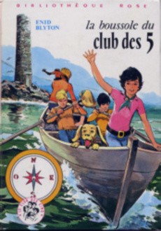 couverture de 'La boussole du club des cinq' - couverture livre occasion