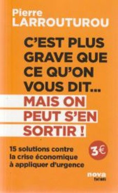 C'est plus grave que ce qu'on vous dit... - couverture livre occasion