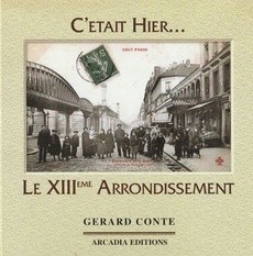 C'était hier... le XIIIème arrondissement - couverture livre occasion