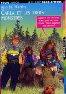 Carla et les trois monstres - couverture livre occasion