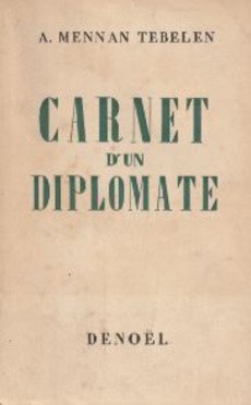 Carnet d'un diplomate - couverture livre occasion