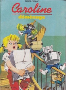 Caroline déménage - couverture livre occasion