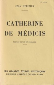 Catherine de Médicis - couverture livre occasion