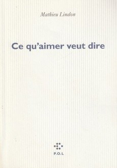 Ce qu'aimer veut dire - couverture livre occasion