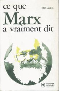 Ce que Marx a vraiment dit - couverture livre occasion