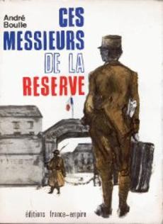 Ces messieurs de la réserve - couverture livre occasion