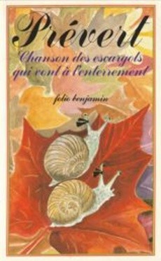 Chanson des escargots qui vont à l'enterrement - couverture livre occasion