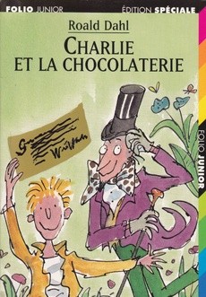 couverture de 'Charlie et la chocolaterie' - couverture livre occasion