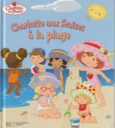 Charlotte aux fraises à la plage - couverture livre occasion