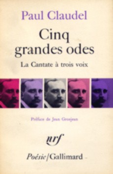 Cinq grandes odes - couverture livre occasion