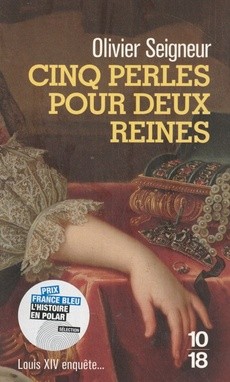 Cinq perles pour deux reines - couverture livre occasion