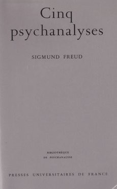 Cinq psychanalyses - couverture livre occasion