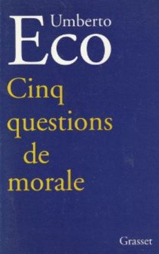 Cinq questions de morale - couverture livre occasion