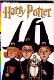 Harry Potter - couverture livre occasion