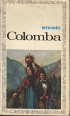 couverture de 'Colomba' - couverture livre occasion